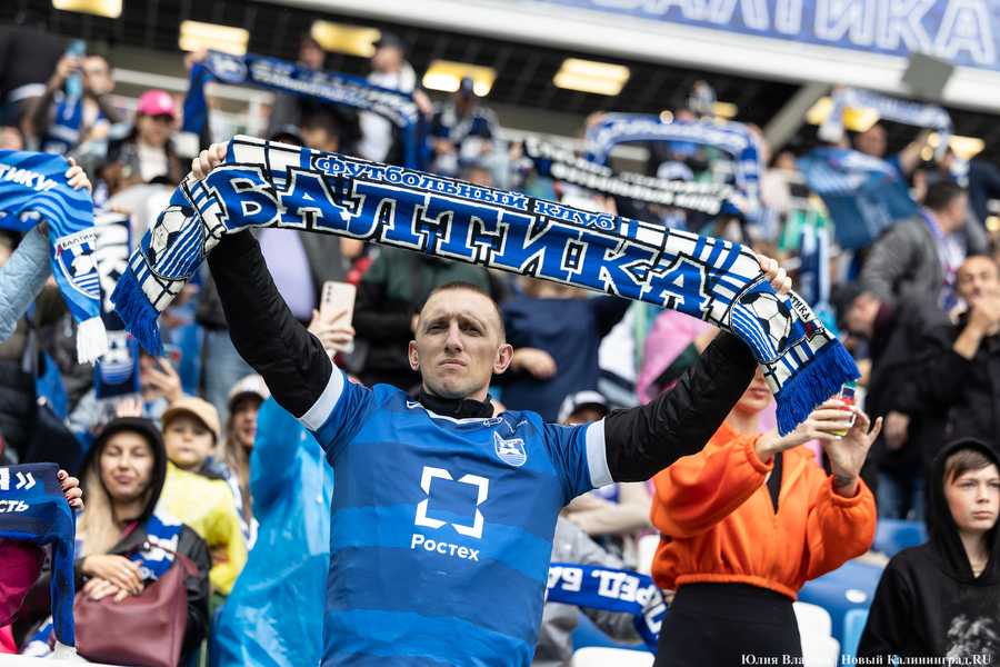 Ничья и второе место в РПЛ: как «Балтика» и «Зенит» сыграли в Калининграде (фото)