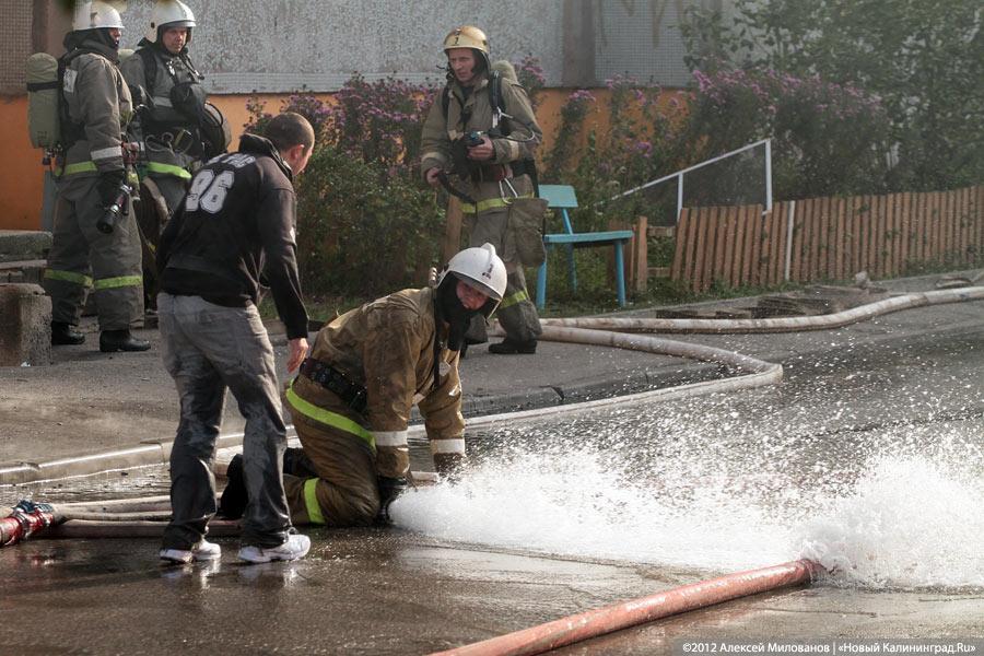 «Пожар года»: фоторепортаж «Нового Калининграда.Ru»