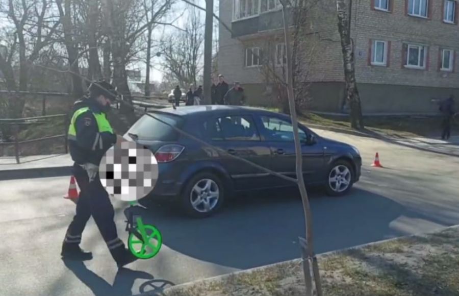 В Гусеве «Опель» сбил 8-летнюю девочку (фото)