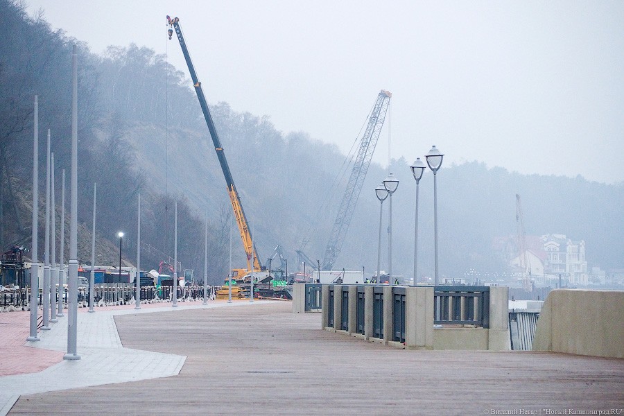  Не рассчитали силы: как выглядит будущий променад в Светлогорске (фото)