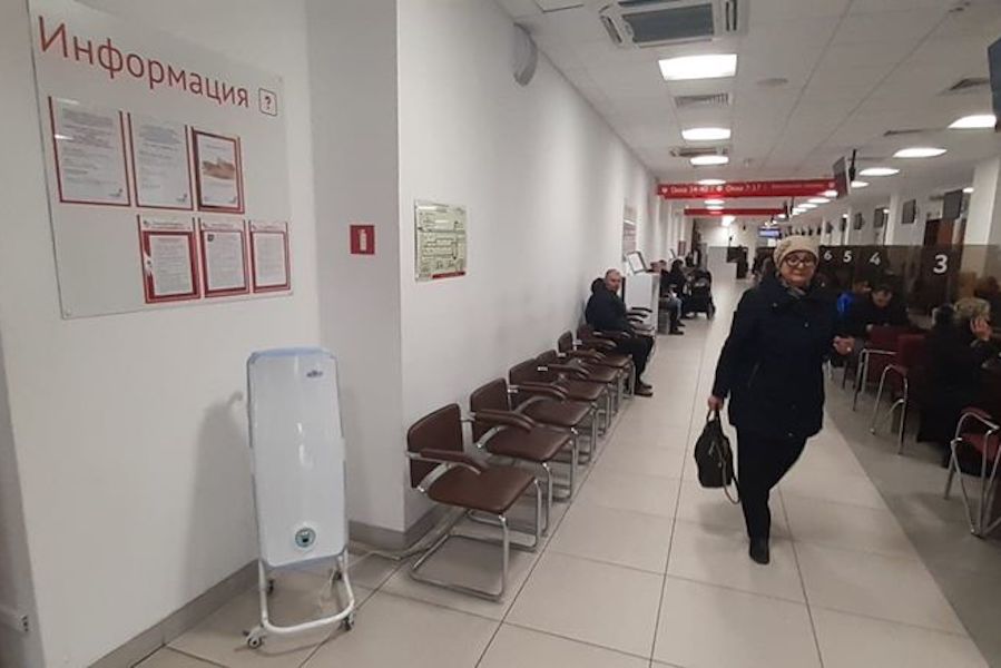Для профилактики: в МФЦ Калининграда установили ультрафиолетовые облучатели