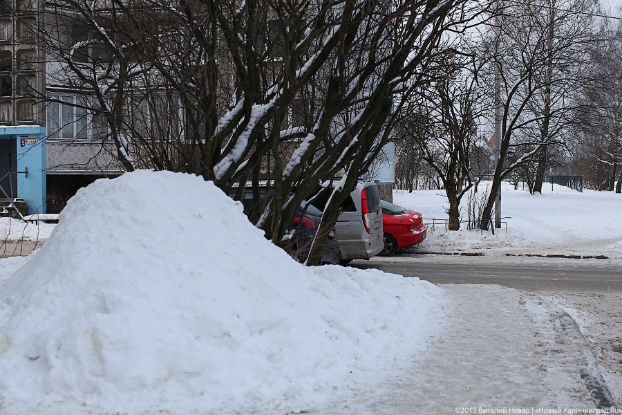 «Круглые сутки пока работаем»: в мэрии Калининграда рассказали, как чистят улицы от снега