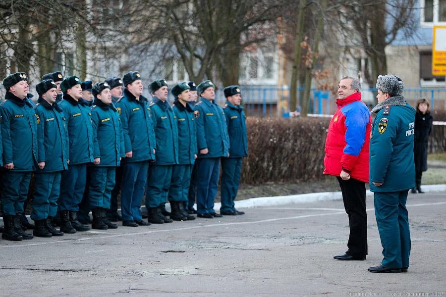 «Рожденные спасать»: глава МЧС России навестил Калининград