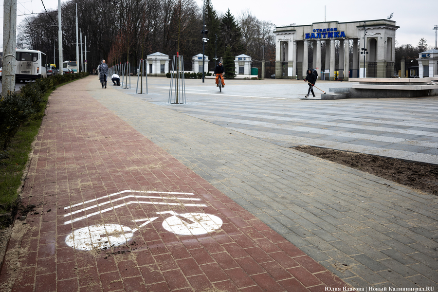 В трех соснах: как выглядит благоустроенная территория у стадиона «Балтика» (фото)