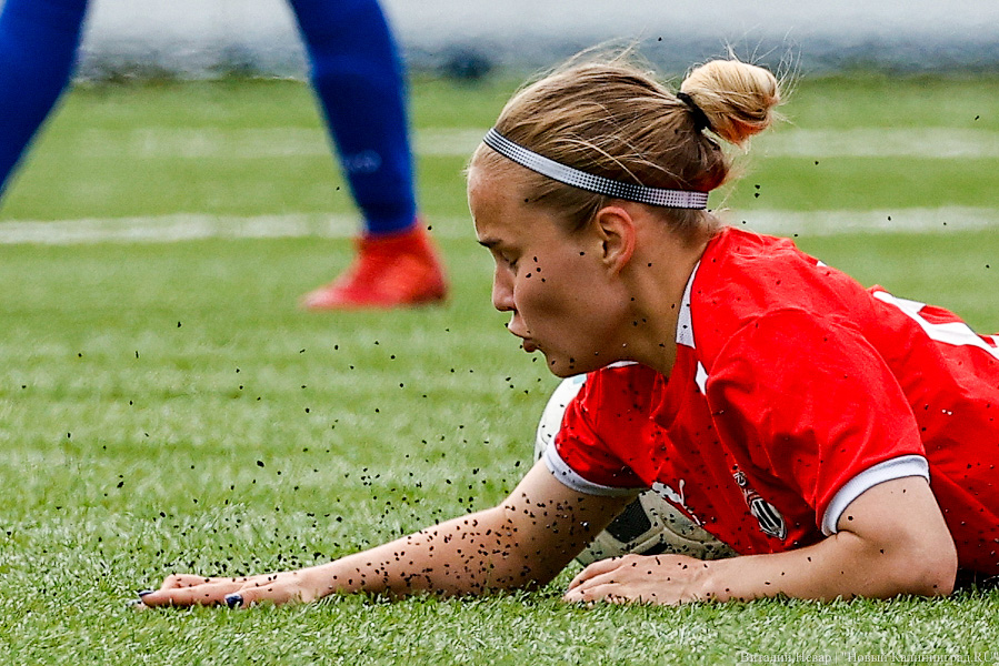 Голкиперка, форвардка: женская «Балтика» дебютировала на Кубке России (фото)