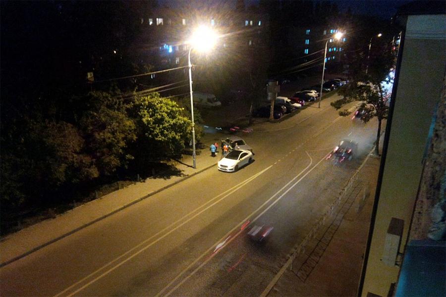В центре Калининграда столкнулись два «Мерседеса» (фото)