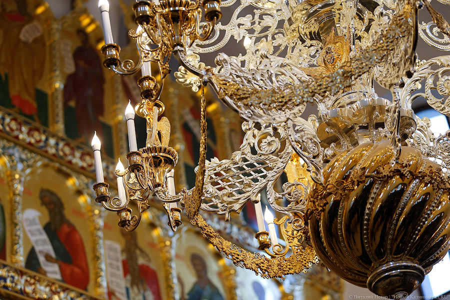 Орден для Николая: патриарх Кирилл освятил новый храм в Гусеве (фото)