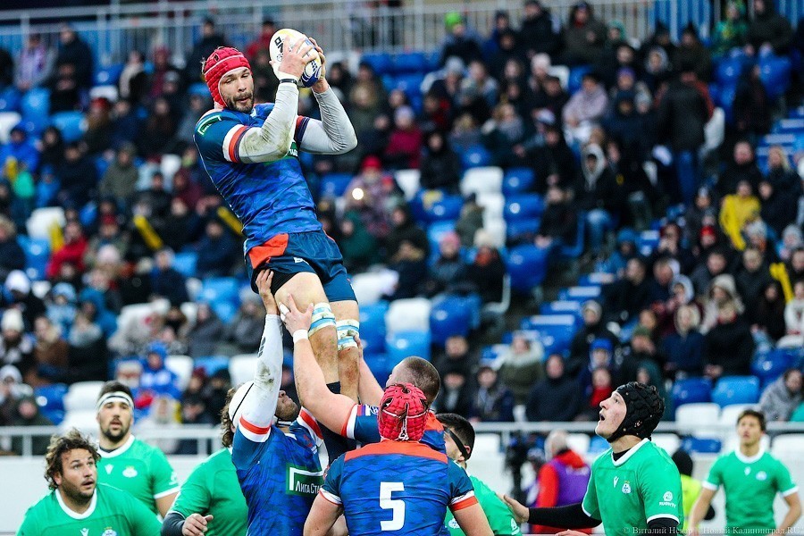 Россия — Португалия: как наши парни победили в матче Rugby Europe в Калининграде