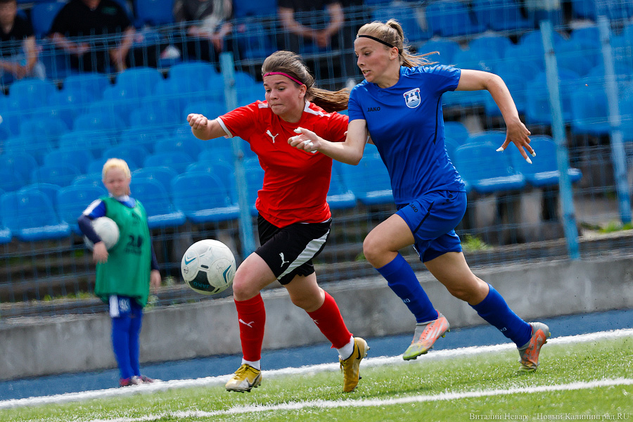 Голкиперка, форвардка: женская «Балтика» дебютировала на Кубке России (фото)