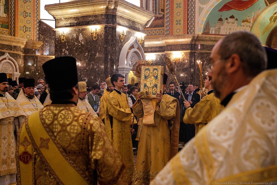 Закон духовной традиции: патриарх Кирилл провёл литургию в Калининграде (фото)