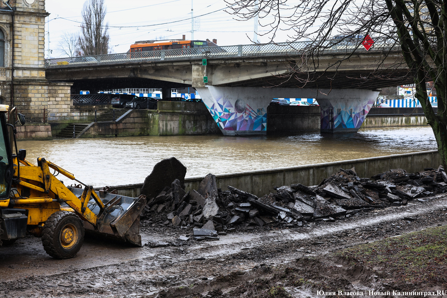 Руины Кнайпхофа: как проходит подготовка к благоустройству острова Канта (фото)