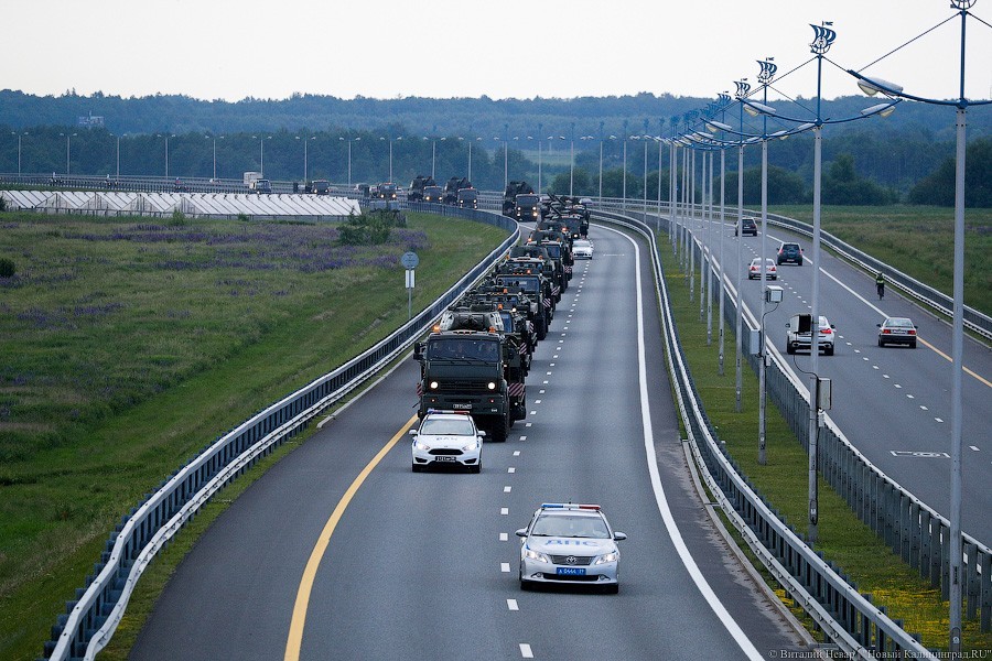 Люпины и «Гиацинты»: передислокация военной техники для парада в Калининграде (фото)