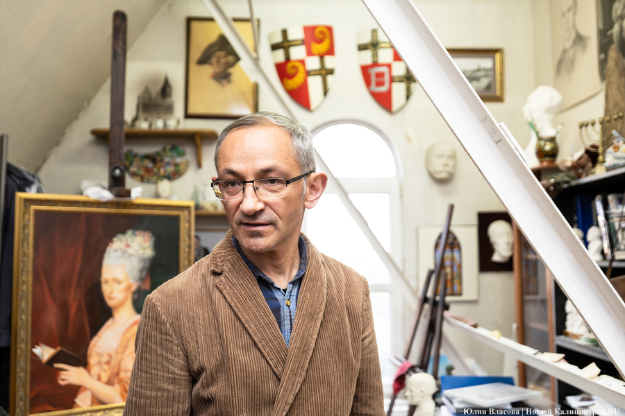 Ключ от могилы Канта и альтер эго: интервью с художником Кафедрального собора