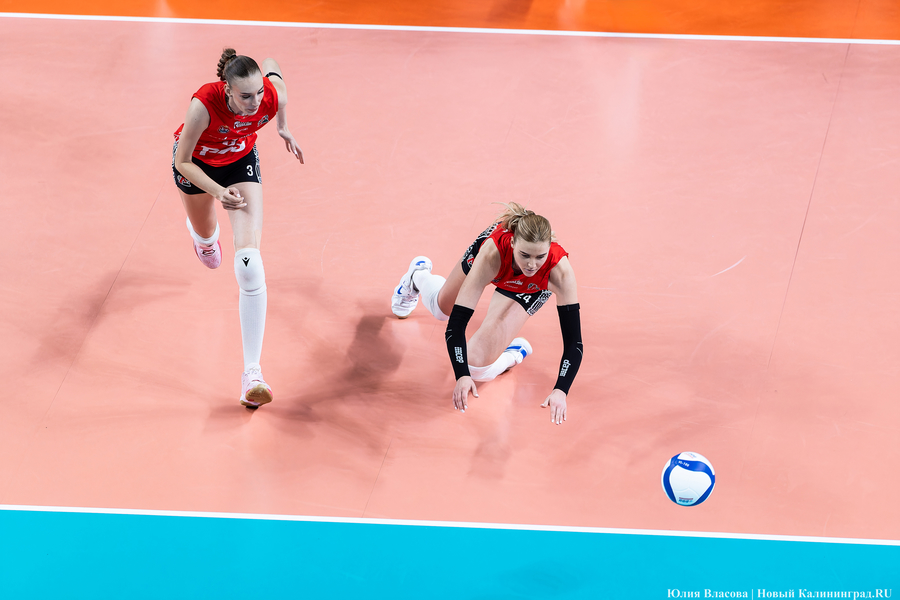 Первая победа в сезоне: в Калининграде «Локомотив» переиграл волейболисток из «Динамо-Краснодар» (фото)