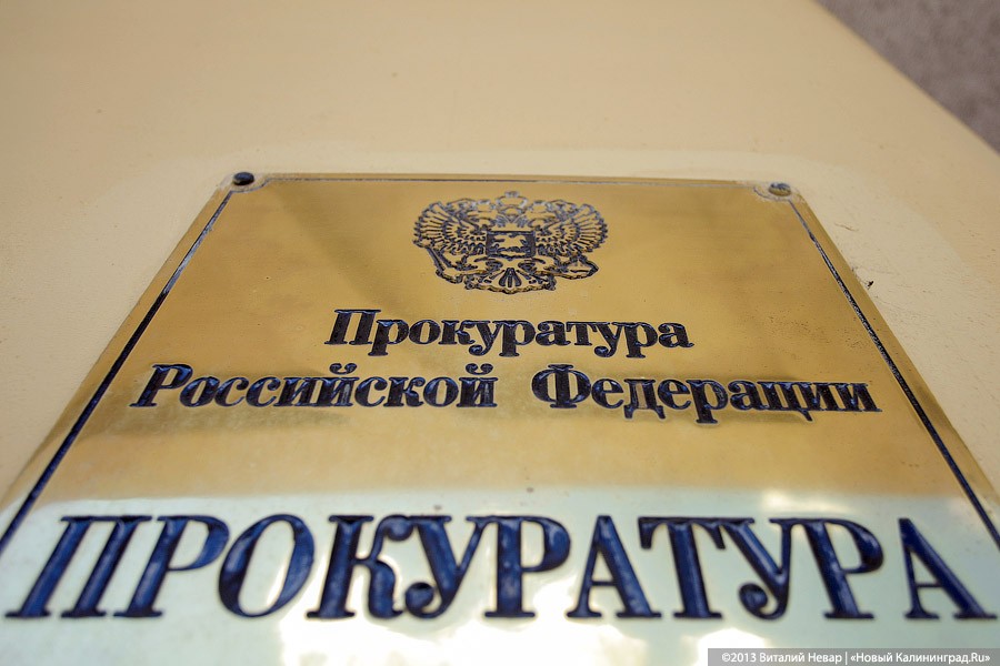 Прокуратура исключила из плана на 2019 год почти 50% проверок калининградских бизнесменов