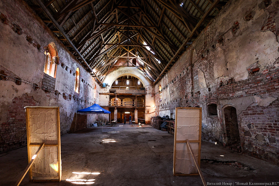 Сделать то, что удастся успеть: как кирху Алленбург в посёлке Дружба превращают в музей (фото)