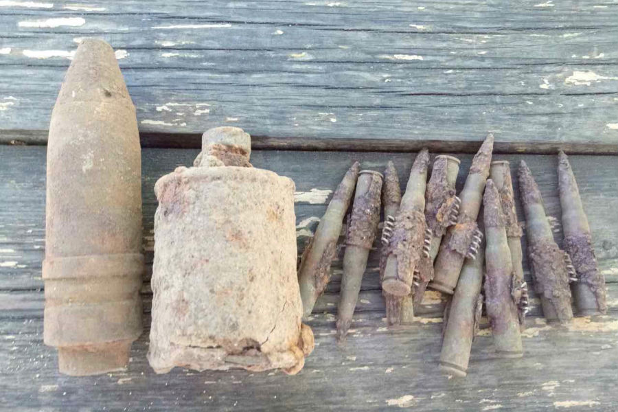 У жителя Багратионовского района нашли гранату и боеприпасы