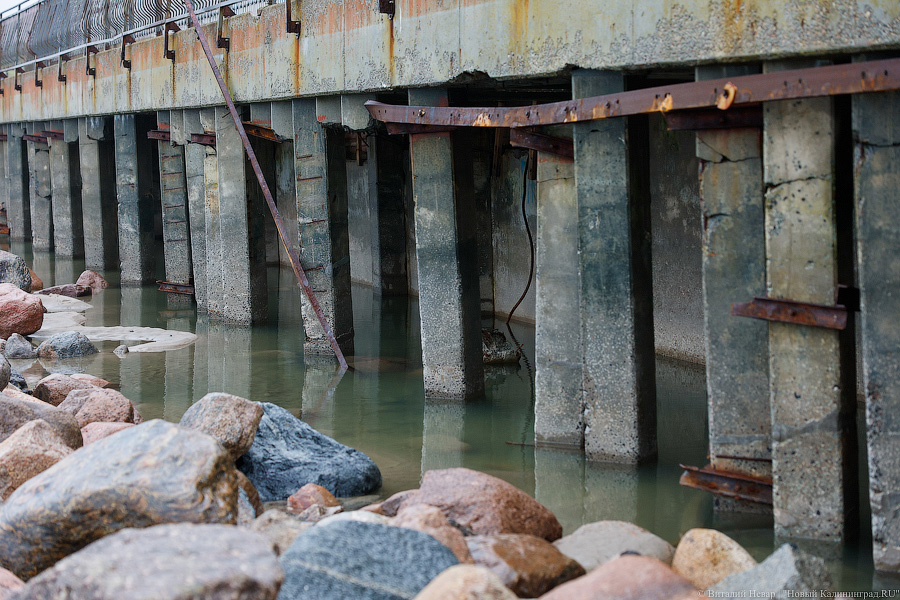 Тройной удар: состояние променада в Пионерском ухудшилось после зимних штормов (фото)
