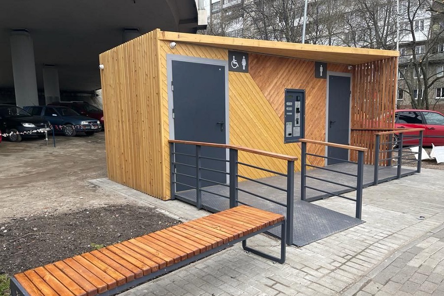 В Калининграде собираются поставить два общественных туалета за 9,3 млн рублей (фото)