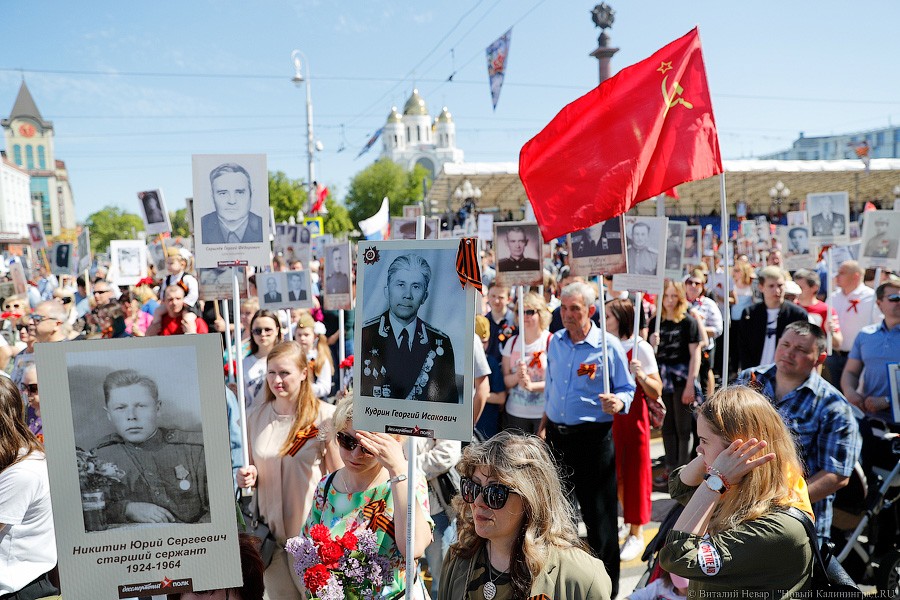 Ради мира на земле: шествие «Бессмертного полка» в Калининграде (фото)