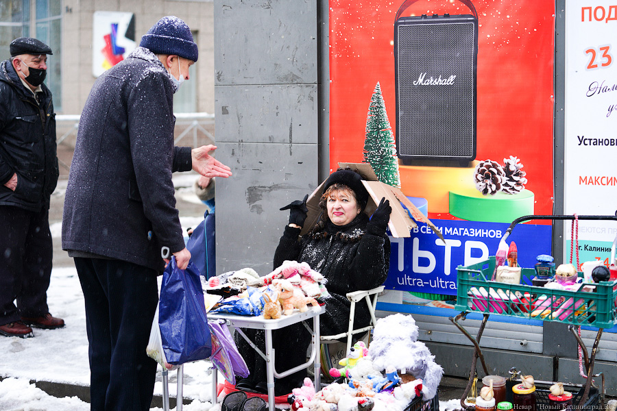 За ночь Калининград замело снегом. Вот как выглядел город утром 13 января (фото)