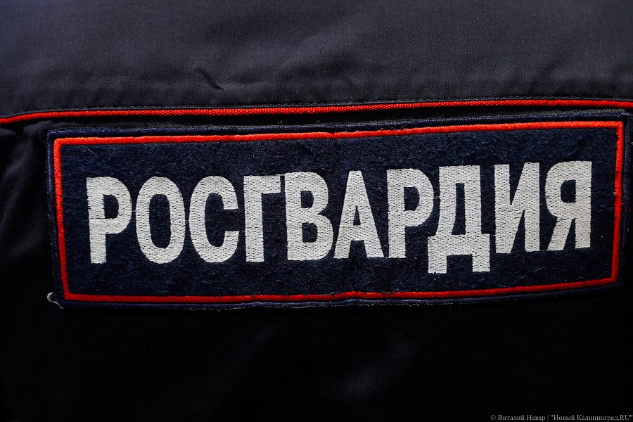 Росгвардейцы задержали калининградца с украденным со стройки кабелем