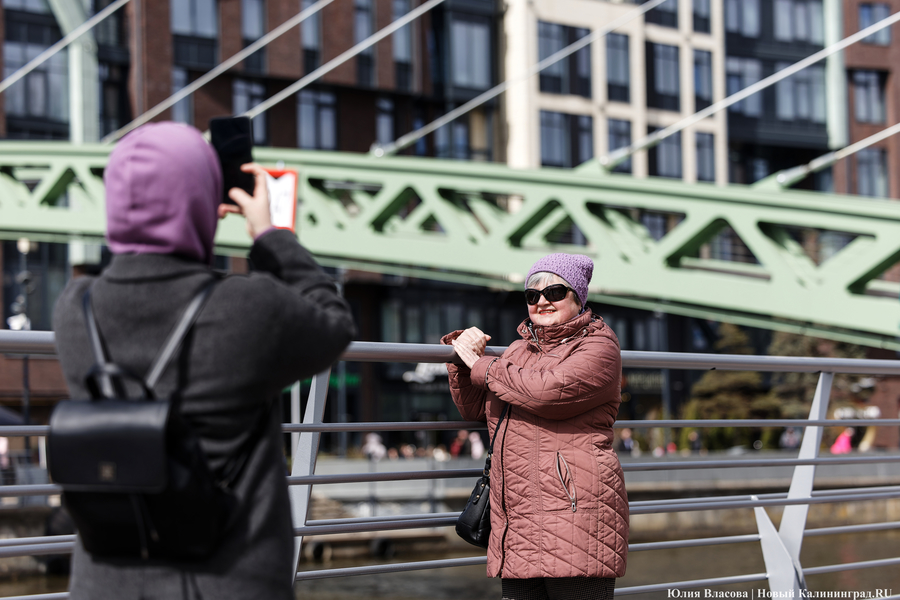 От музея до острова: как в Калининграде открывали Философский мост (фото)