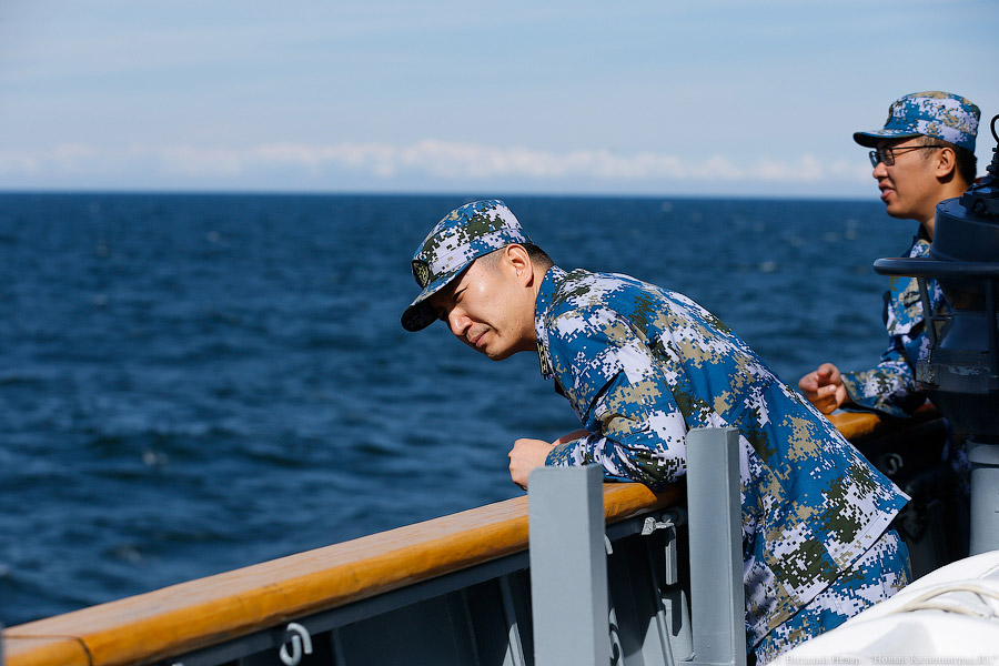 «Великая морская стена»: российские и китайские моряки учатся защищать Балтику