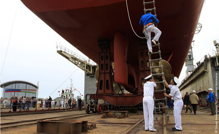 «'Колчан' на воду!»: фоторепортаж "Нового Калининграда.Ru"