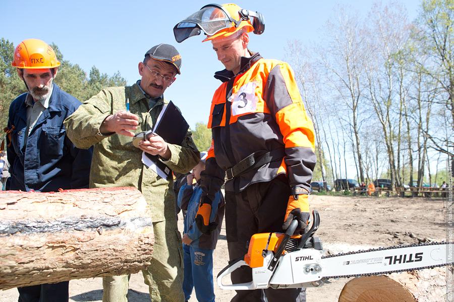 Лесной распил: как проходят соревнования лесорубов (фото)