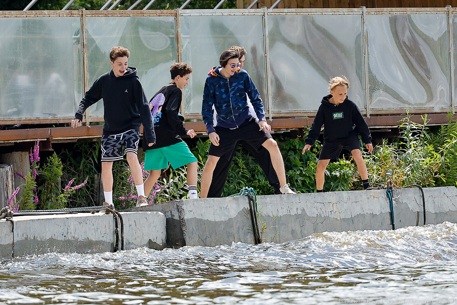 Фронтролл на Преголе: в Калининграде проходит первенство России по вейкбордингу (фото)
