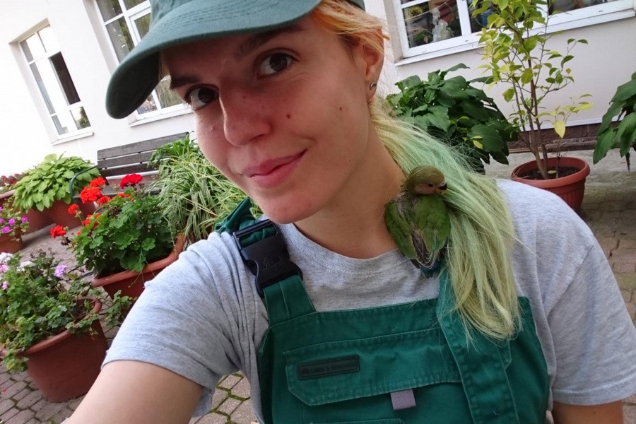 Маруся Рязанова. Фото предоставлено Калининградским зоопарком.