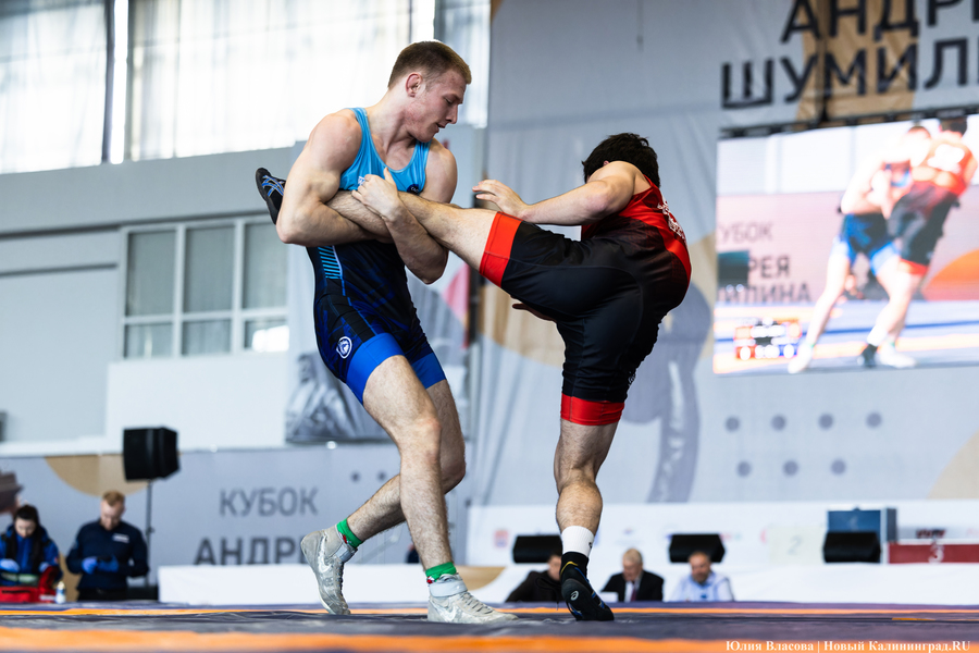 На пределе сил: в Калининграде прошел турнир по борьбе на Кубок Андрея Шумилина (фото)