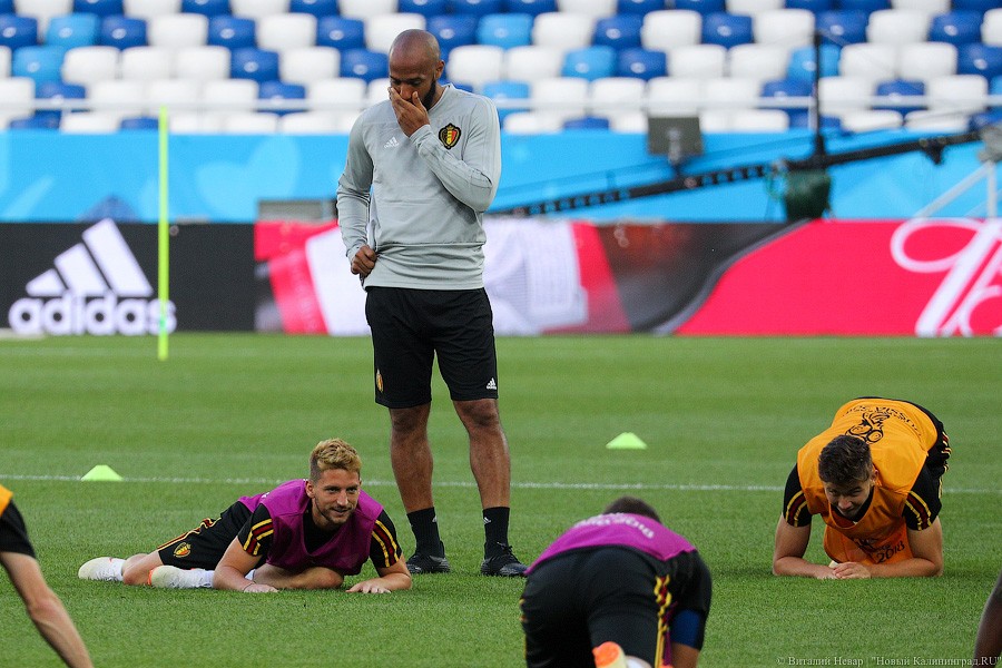 Кто из них не выйдет на поле?: предматчевая тренировка сборной Бельгии (фото)