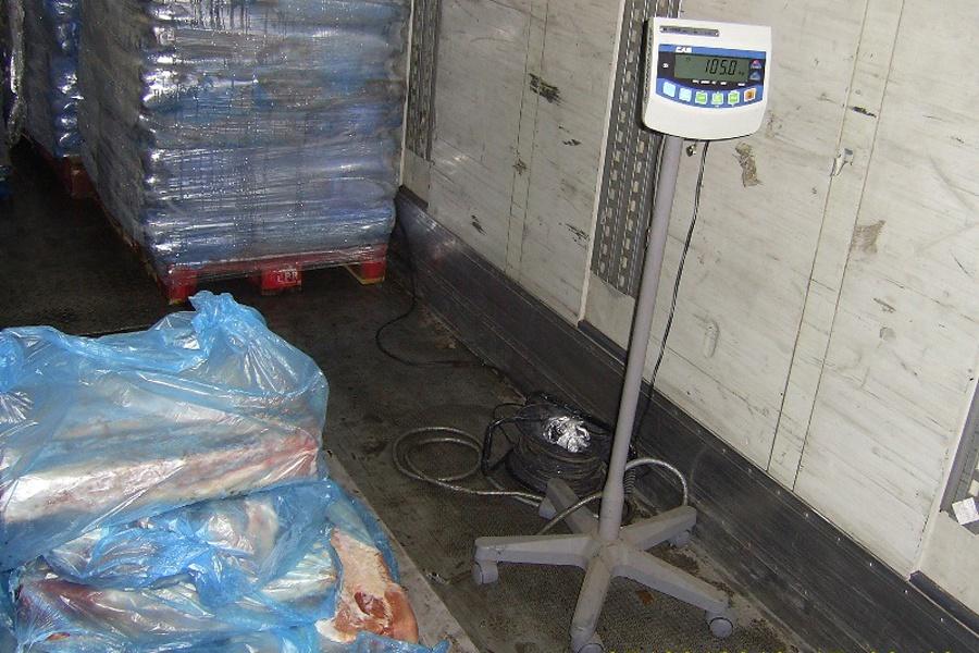 Калининградские таможенники задержали 11 тонн свинины из Литвы (фото)