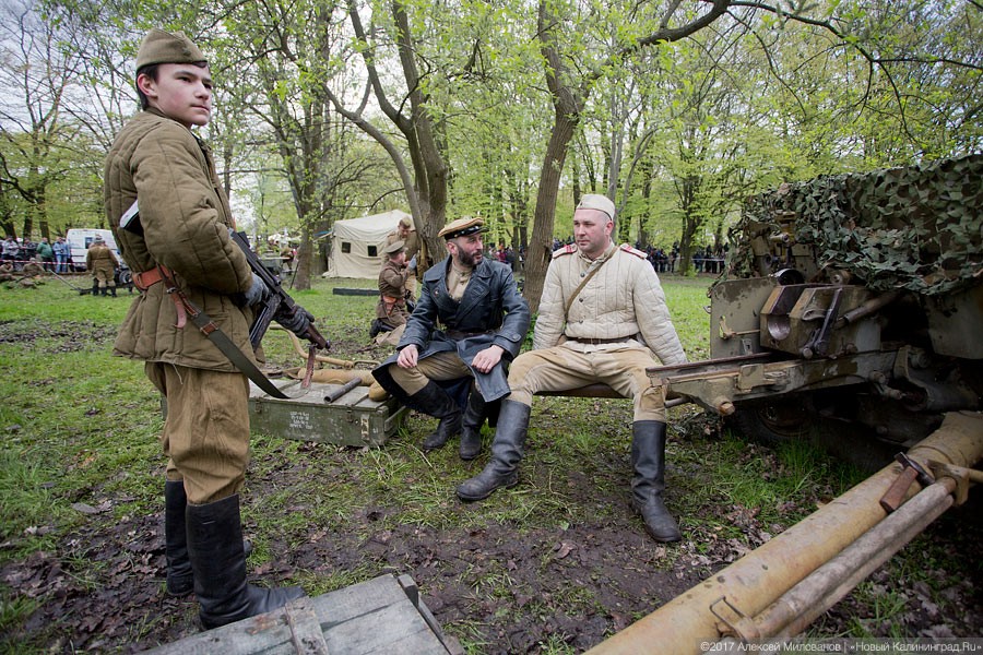 Холодный штурм: военно-историческая реконструкция в Калининграде
