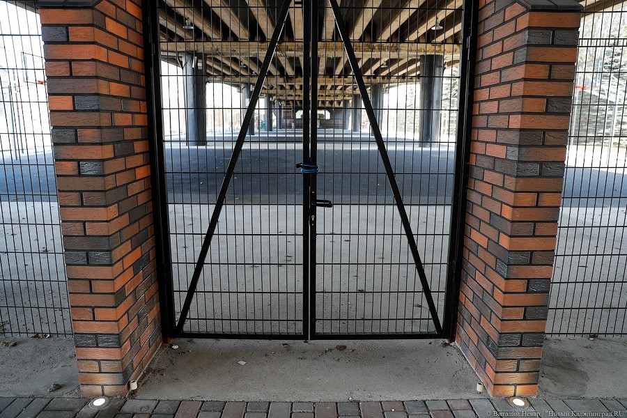 Калининграду выделяют 2,6 млн на защиту спортплощадки под эстакадой от обрушений