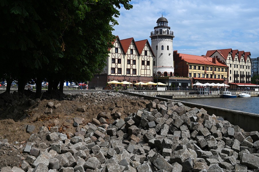 «Вступают в финальную стадию»: как выглядит остров Канта в ходе реконструкции (фото)