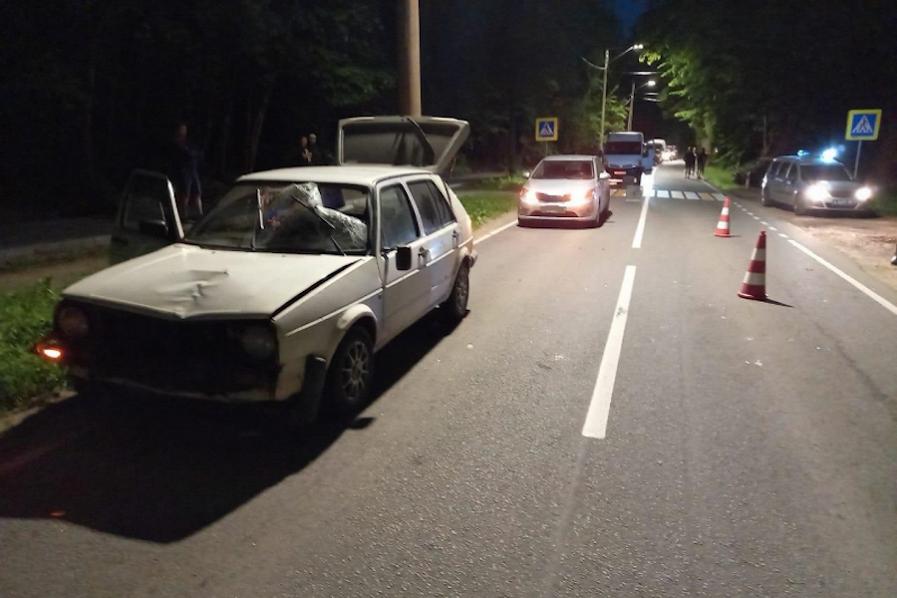 В Светлогорске возбудили дело против водителя, который сбил отца и дочь