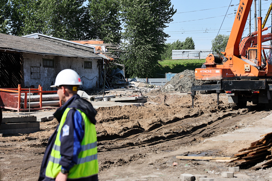 В Калининграде сносят здания ради строительства дублера двухъярусного моста (фото)