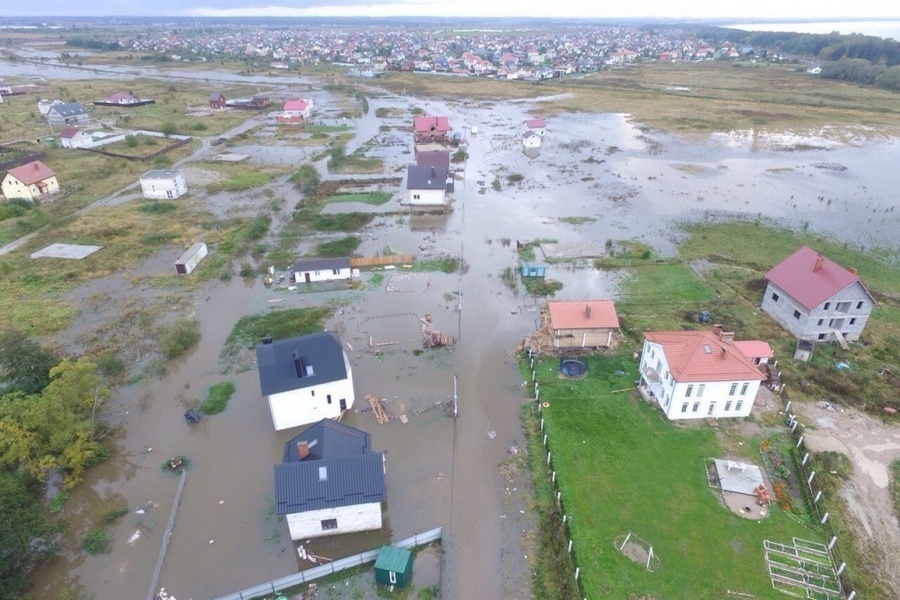 Ущерб от дождей в Зеленоградском районе составил 59 млн рублей