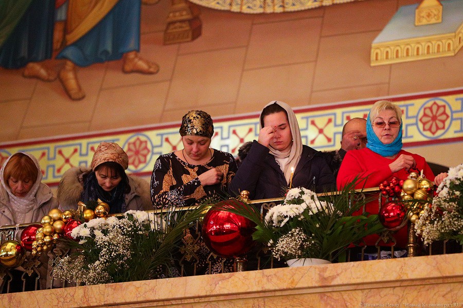 Калининградское рождество: фоторепортаж из собора Христа Спасителя