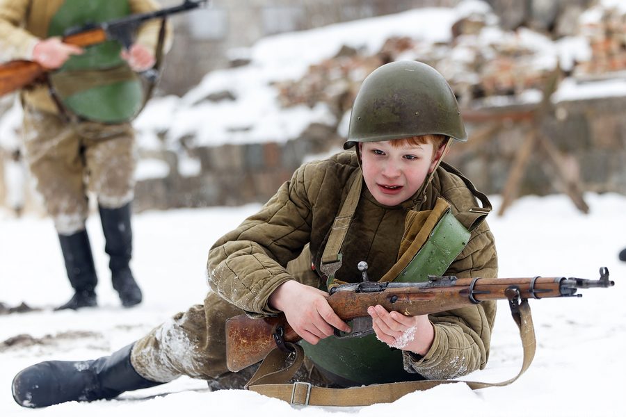 Ключ от железных ворот Кёнигсберга: как прошла реконструкция штурма Лабиау (фото)