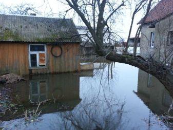 В Литве на границе с Калининградской областью объявлено ЧП из-за подтоплений