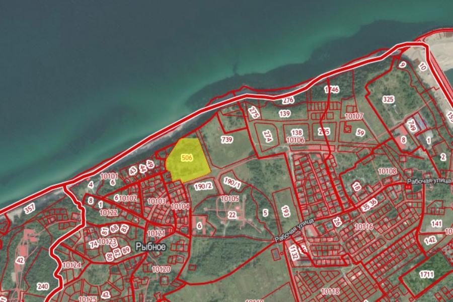 Власти Пионерского хотят передать областному правительству 3 га на берегу моря