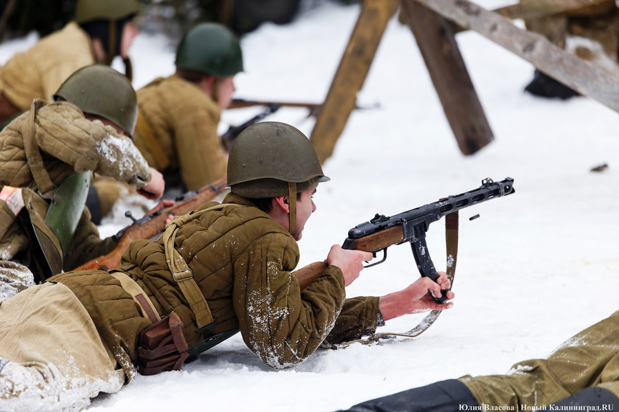 Ключ от железных ворот Кёнигсберга: как прошла реконструкция штурма Лабиау (фото)
