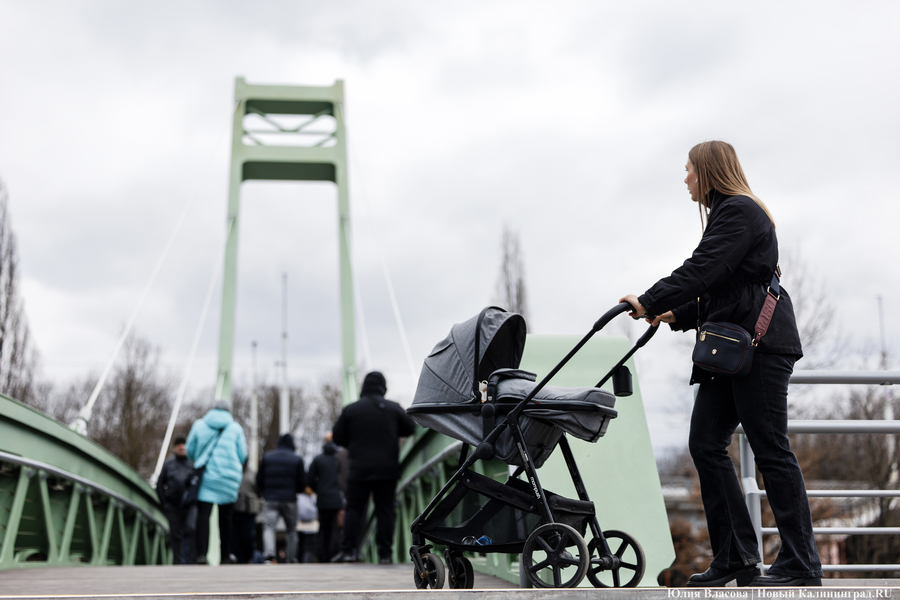 От музея до острова: как в Калининграде открывали Философский мост (фото)