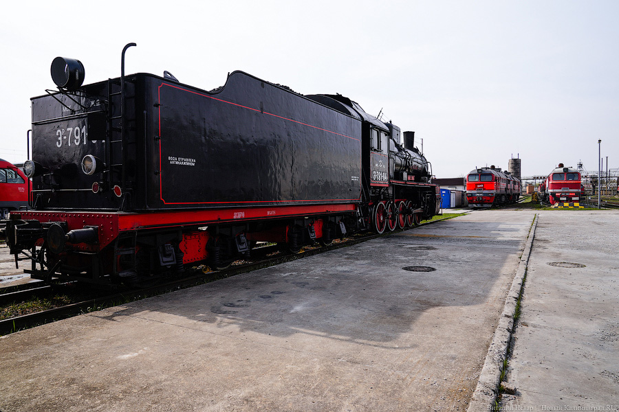 На ретропоезде до Советска: в Калининград привезли туристический паровоз (фото)