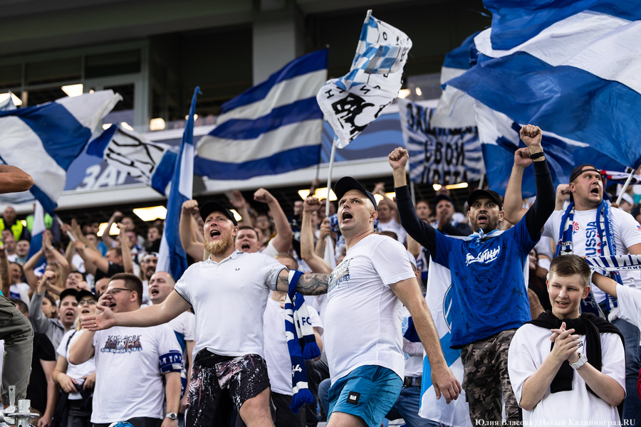 Победный гол: лучшие моменты матча между «Балтикой» и «Зенитом» (фото)