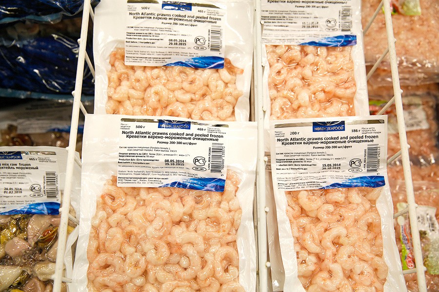 Россельхознадзор запрещает поставки креветок из Индии из-за опасных находок
